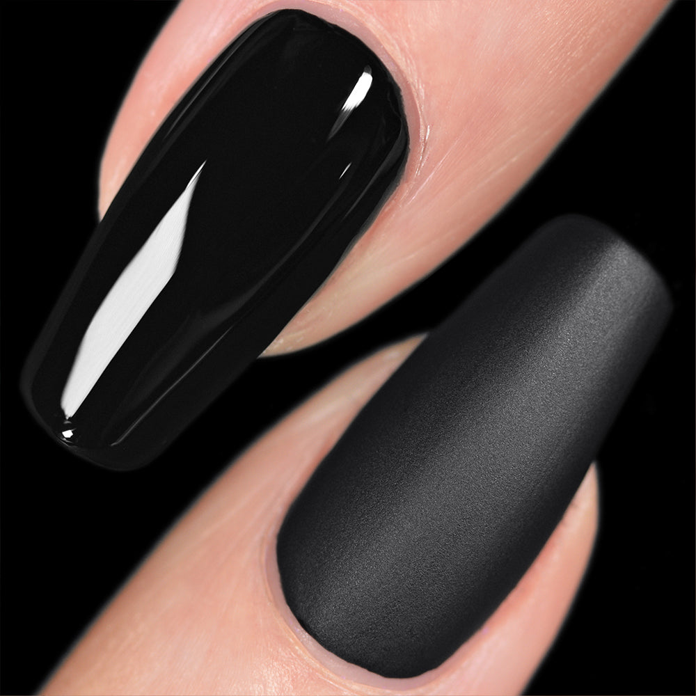 Buy Kleancolor Matte Finish Nail Polish Matte Black Online at Low Prices in  India - Amazon.in