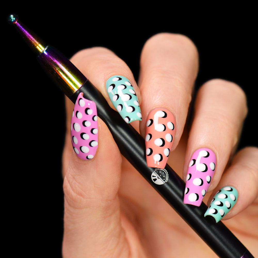 nail design using dotting tool｜TikTok Search