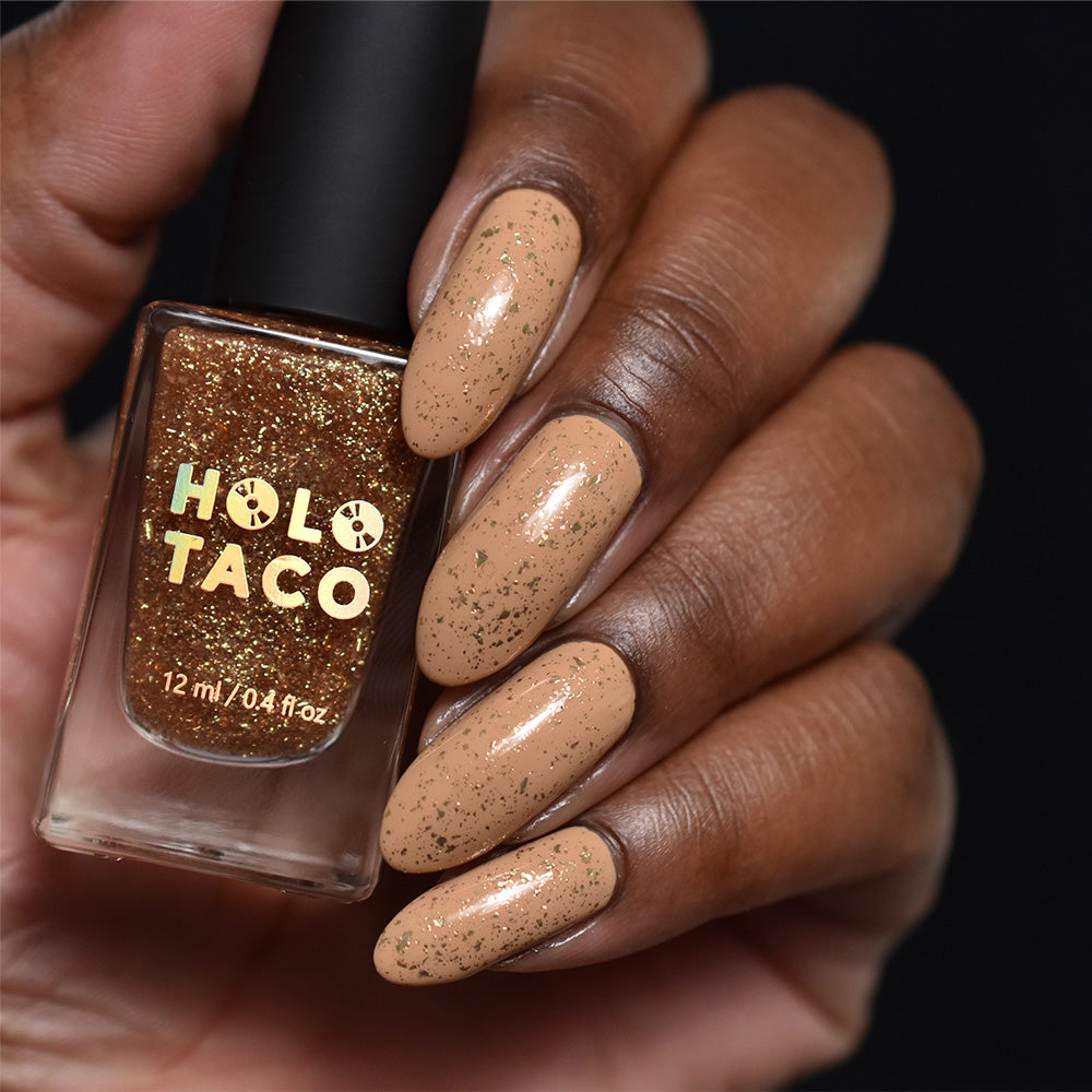 Holo Taco Gold fashion Flakie