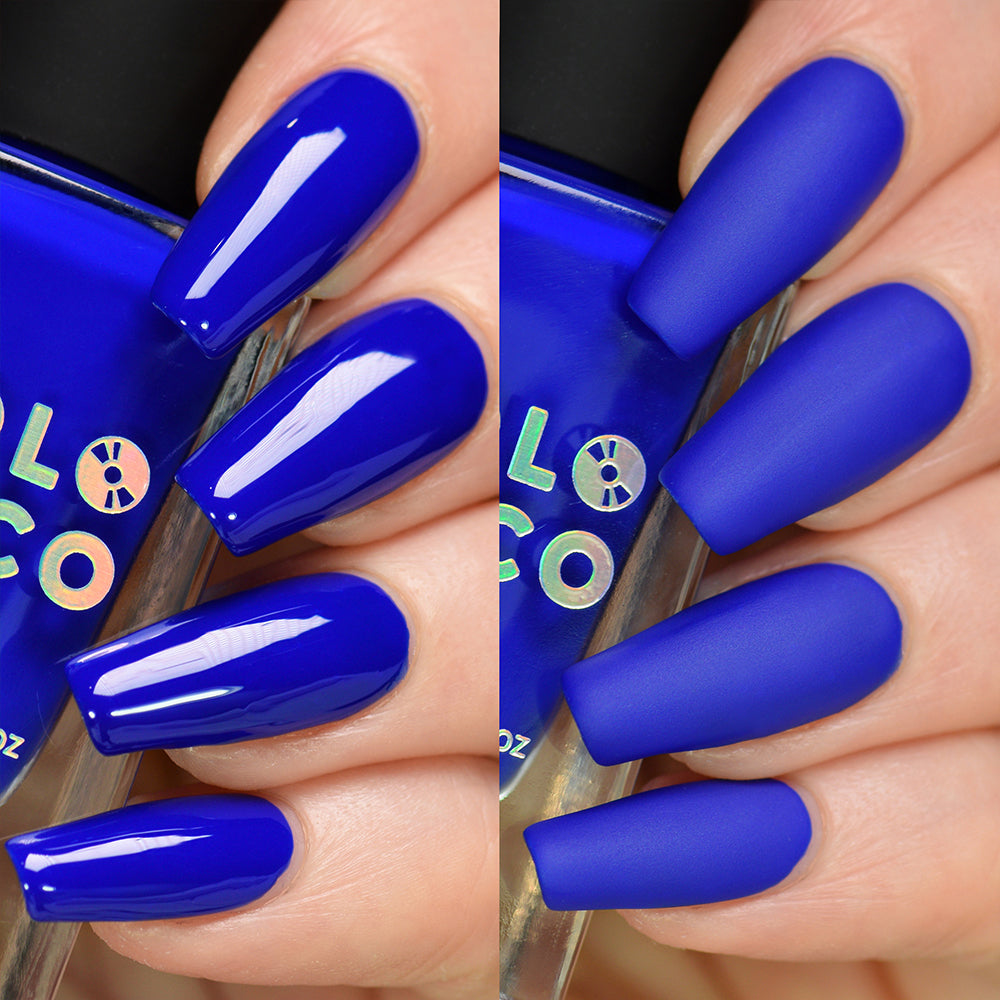 30+ Royal Blue Nails to Give Your Look a Majestic Edge